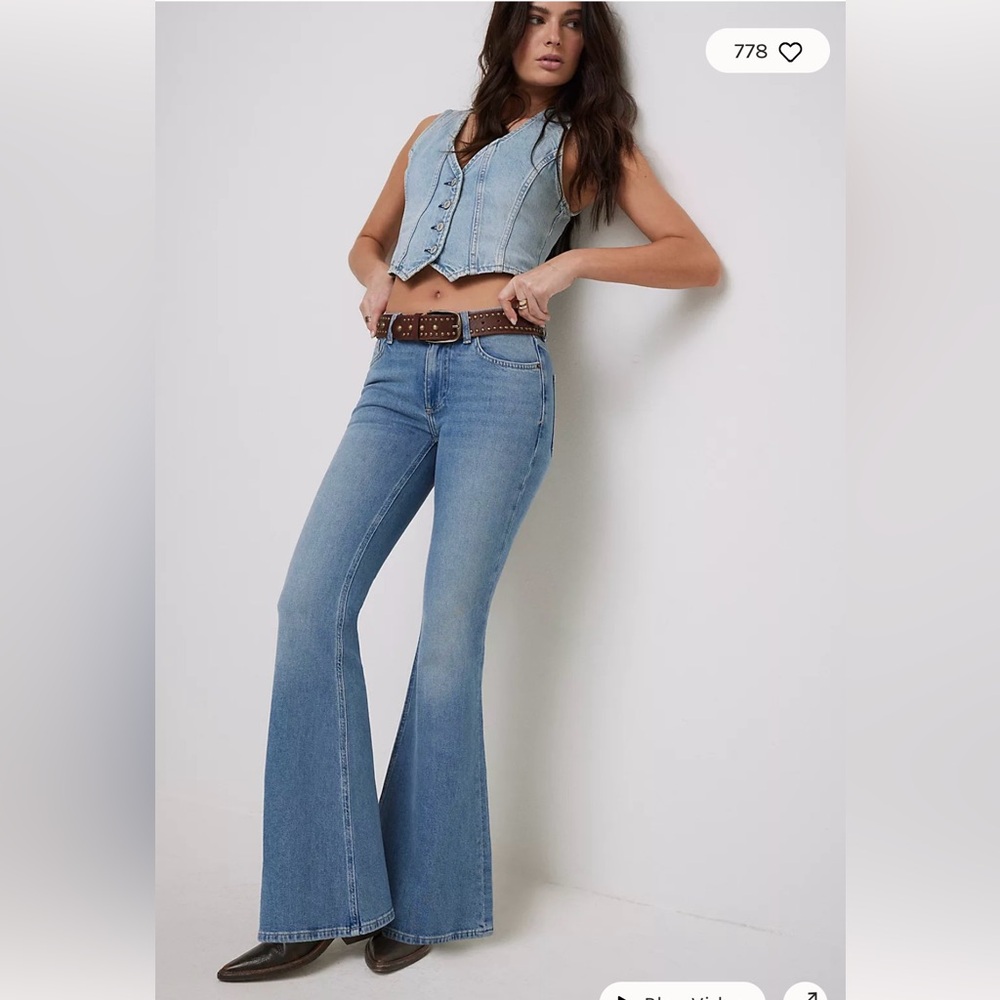 Free People flare jeans. Sz. 27